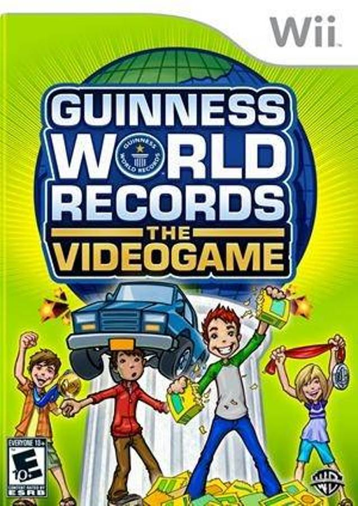 Guinness World Records The Video Game box art for Wii